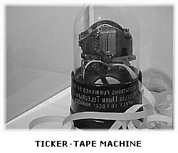 ticker tape machine